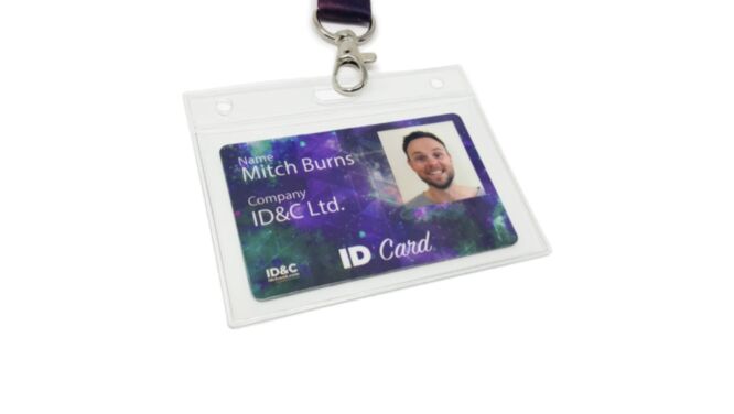 Lanyard Pouches for Business Cards