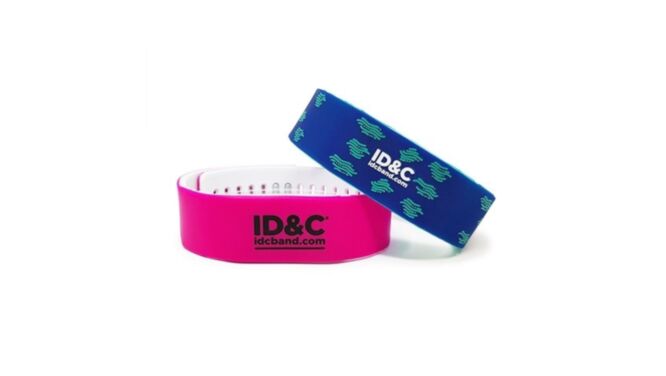 RFID Two Tone Silicone Wristband