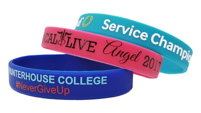 Printed Silicone Wristband