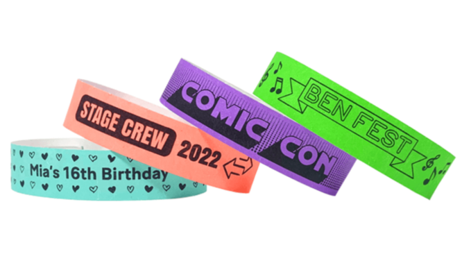 Tyvek Wristbands
