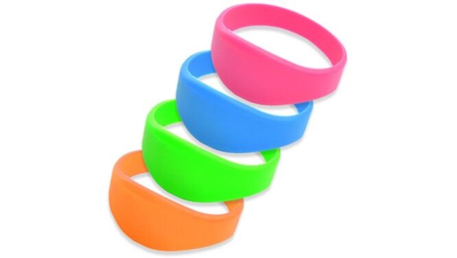 Stock RFID Silicone Wristbands