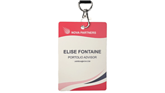 acreditaciones antidesgarro personalizable