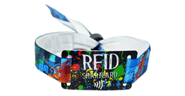 Tela con tarjeta inteligente RFID