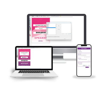 Solución de software de gestión para impresión de acreditaciones