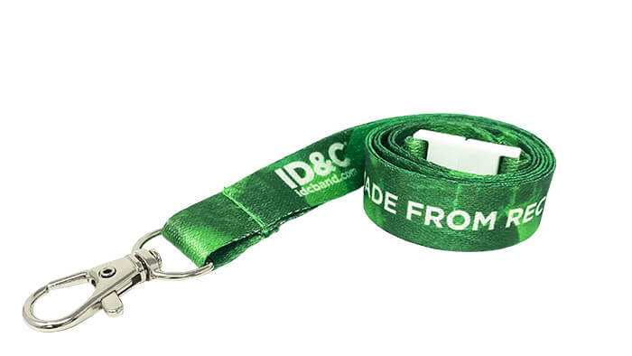 Lanyards Impresos de PET Reciclado